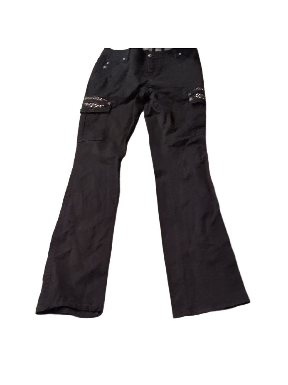Miss Me Black Cargo Pants Size 26